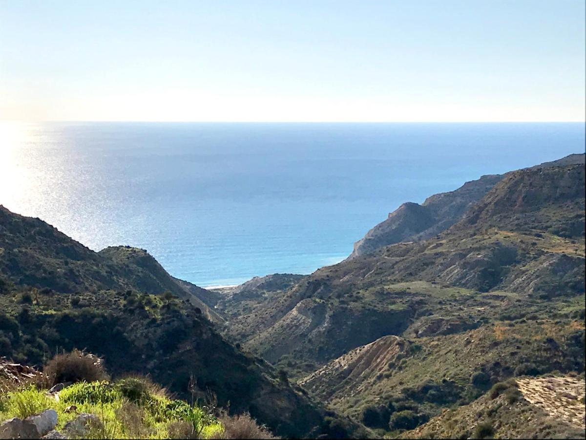 Amathousia Villa With Private Pool And Sea View Pissouri Buitenkant foto